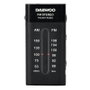 Daewoo DW1109 Radio Portátil Mini Negra